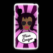 Coque LG L5 2 Miss Cougar Black