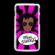 Coque LG L5 2 Miss Swag Black