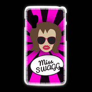Coque LG L5 2 Miss Swag Chatain