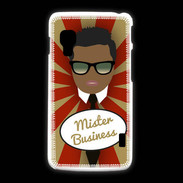 Coque LG L5 2 Mister Business Black
