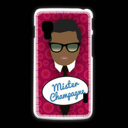 Coque LG L5 2 Mister Champagne Black