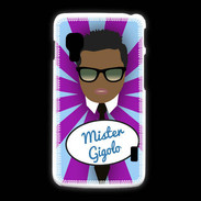 Coque LG L5 2 Mister Gigolo Black