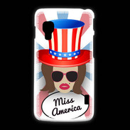 Coque LG L5 2 Miss USA Chatain