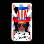 Coque LG L5 2 Miss USA Black