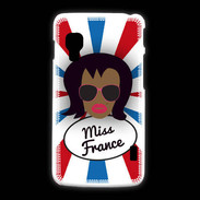 Coque LG L5 2 Miss France Black
