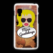 Coque LG L5 2 Miss Guadeloupe Blonde