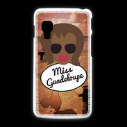 Coque LG L5 2 Miss Guadeloupe Black