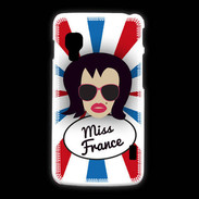 Coque LG L5 2 Miss France Brune