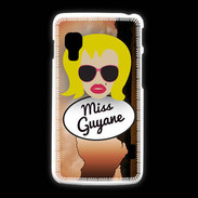 Coque LG L5 2 Miss Guyane Blonde