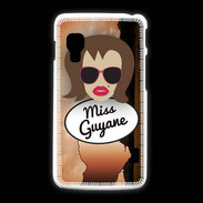 Coque LG L5 2 Miss Guyane Chatain