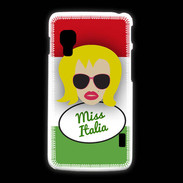 Coque LG L5 2 Miss Italie Blonde