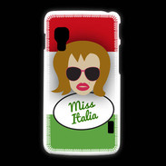 Coque LG L5 2 Miss Italie Rousse