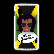 Coque LG L5 2 Miss Jamaica Black