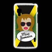 Coque LG L5 2 Miss Jamaica Rousse
