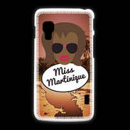 Coque LG L5 2 Miss Martinique Black