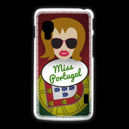 Coque LG L5 2 Miss Portugal Rousse