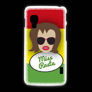 Coque LG L5 2 Miss Rasta Chatain