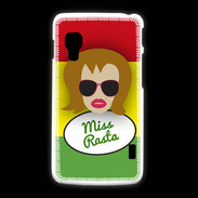 Coque LG L5 2 Miss Rasta Rousse