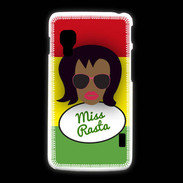 Coque LG L5 2 Miss Rasta Black