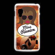 Coque LG L5 2 Miss Réunion Black