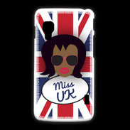 Coque LG L5 2 Miss UK Black