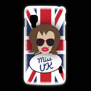 Coque LG L5 2 Miss UK Chatain