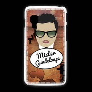 Coque LG L5 2 Mister Guadeloupe Brun