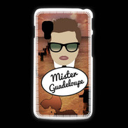 Coque LG L5 2 Mister Guadeloupe Chatain