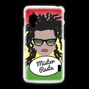 Coque LG L5 2 Mister Rasta Blanc