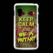 Coque LG L5 2 Keep Calm and Be Mutant
