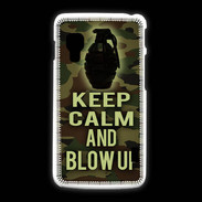 Coque LG L5 2 Keep Calm and Grenade Camouflage