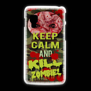 Coque LG L5 2 Keep Calm and Kill Zombies camouflage