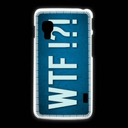 Coque LG L5 2 WTF bleu ZG