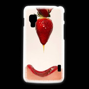 Coque LG L5 2 Plaisir et fraise PR20