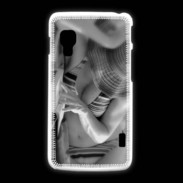Coque LG L5 2 DP Charme enNoir et blanc 