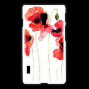 Coque LG L7 2 Dessin de coquelicot