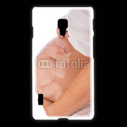 Coque LG L7 2 Femme enceinte avec bébé dans le ventre