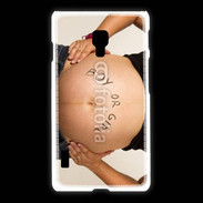 Coque LG L7 2 Femme enceinte ventre 