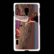 Coque LG L7 2 Danseuse orientale dune désert