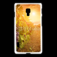 Coque LG L7 2 Automne, vignes, couché de soleil