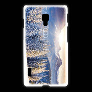 Coque LG L7 2 Montagne enneigée et ensoleillée