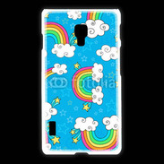 Coque LG L7 2 Ciel Rainbow