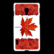 Coque LG L7 2 Canada en feuilles