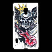 Coque LG L7 2 Tête de mort et guitare