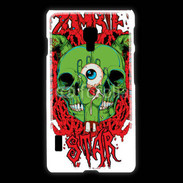 Coque LG L7 2 Tête de Mort Zombie 15