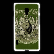Coque LG L7 2 Tête de Mort Army of God