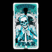 Coque LG L7 2 Tête de Mort Harvest of fear