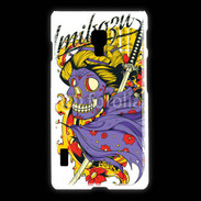 Coque LG L7 2 Tête de Mort Samouraï