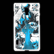 Coque LG L7 2 Tête de Mort Day Dead