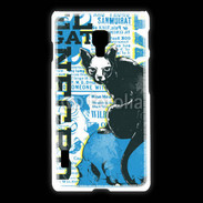 Coque LG L7 2 Tête de Mort Chat noir
